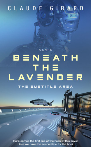 3D mockup of Kashmir Blue #29962 - Premade Science Fiction Book Cover