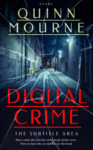 3D mockup of Ebony #30137 - Premade Mystery & Thriller & Suspense Book Cover