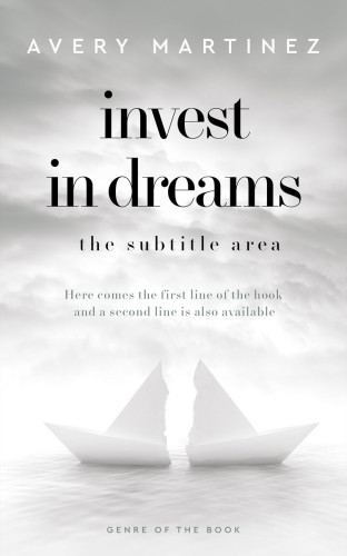 3D mockup of Quill Gray #30228 - Premade Romance Book Cover