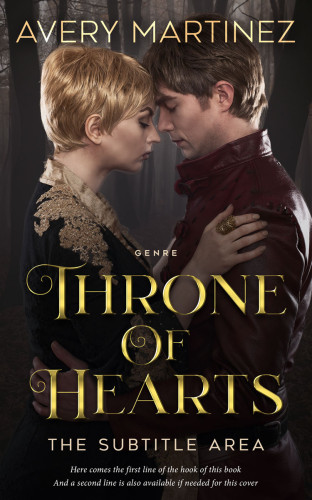 3D mockup of Cocoa Brown #30274 - Premade Fantasy Book Cover