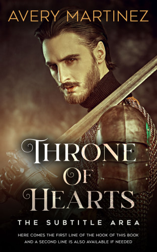 3D mockup of Night Rider #30283 - Premade Historical Book Cover