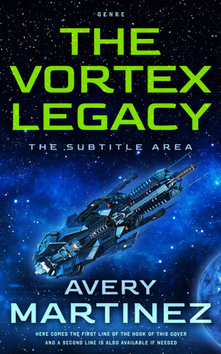 3D mockup of Black Pearl #30331 - Premade Science Fiction Book Cover