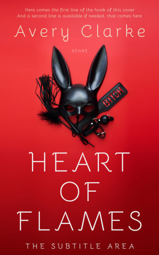 3D mockup of Brick Red #30422 - Premade Erotica Book Cover