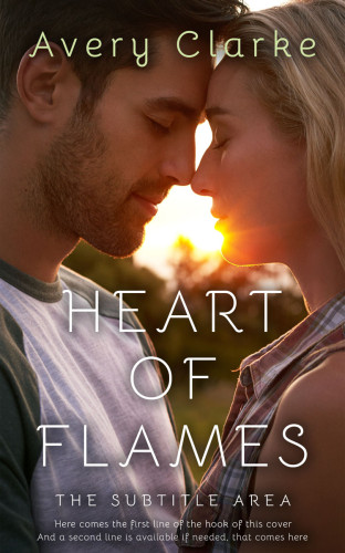 3D mockup of Saddle #30424 - Premade Romance Book Cover