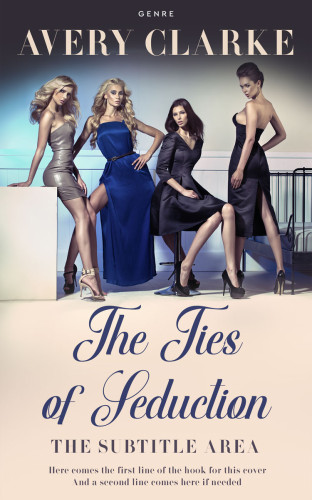 3D mockup of Ebony Clay #30505 - Premade Chick Lit Book Cover