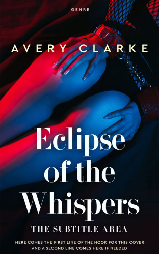 3D mockup of Cranberry #30520 - Premade Erotica Book Cover