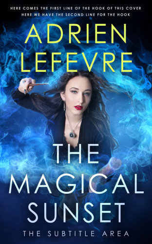 3D mockup of Blue Zodiac #30662 - Premade Fantasy Book Cover