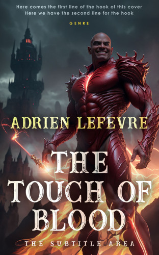 3D mockup of Thunder #30679 - Premade Fantasy Book Cover