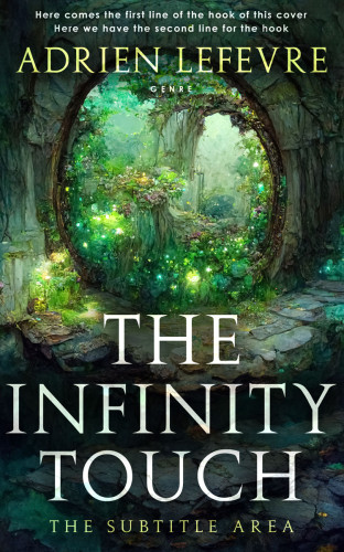 3D mockup of Green Kelp #30687 - Premade Fantasy Book Cover