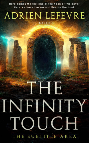 3D mockup of Laser #30688 - Premade Fantasy Book Cover