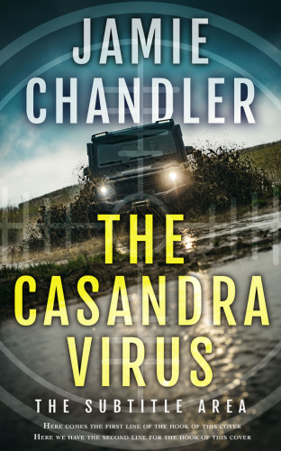 3D mockup of Cape Cod #30780 - Premade Action & Adventure Book Cover