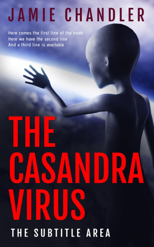 3D mockup of New York Pink #30793 - Premade Apocalyptica Book Cover