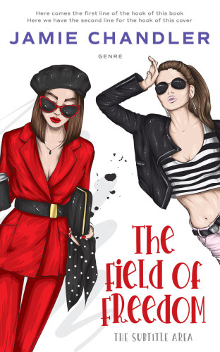 3D mockup of Mexican Red #30917 - Premade Chick Lit Book Cover