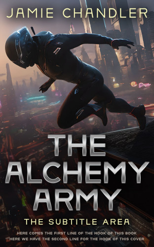 3D mockup of Thunder #30961 - Premade Science Fiction Book Cover