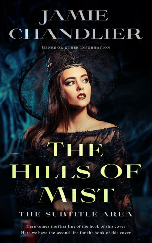 3D mockup of Woodsmoke #31074 - Premade Fantasy Book Cover