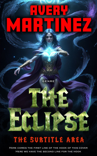 3D mockup of Bunker #31263 - Premade Fantasy Book Cover