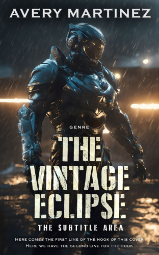 3D mockup of Outer Space #31280 - Premade Apocalyptica Book Cover