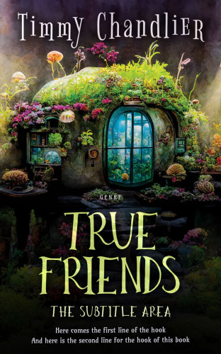 3D mockup of Gimblet #31694 - Premade Fantasy Book Cover