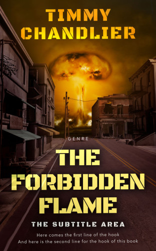 3D mockup of Coffee Bean #31754 - Premade Apocalyptica Book Cover