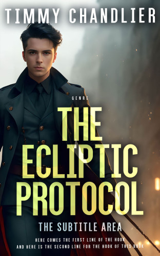 3D mockup of Shark #31759 - Premade Teen & Young Adult Book Cover