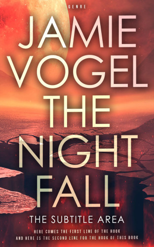 3D mockup of Sanguine Brown #31775 - Premade Science Fiction Book Cover