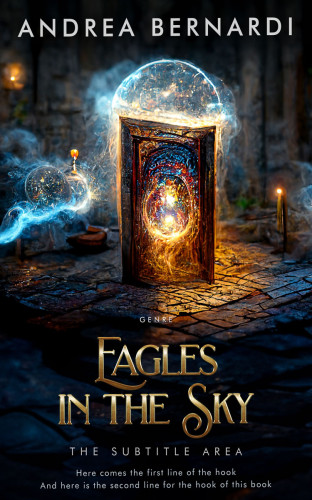 3D mockup of Woodsmoke #31832 - Premade Fantasy Book Cover