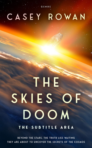 3D mockup of Thunder #31861 - Premade Apocalyptica Book Cover