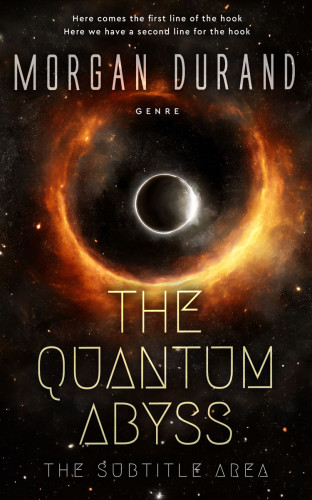 3D mockup of Eternity #31980 - Premade Science Fiction Book Cover