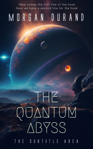 3D mockup of Mirage #31985 - Premade Science Fiction Book Cover