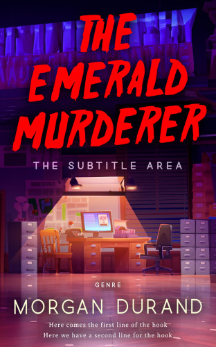 3D mockup of Mandy #32074 - Premade Mystery & Thriller & Suspense Book Cover