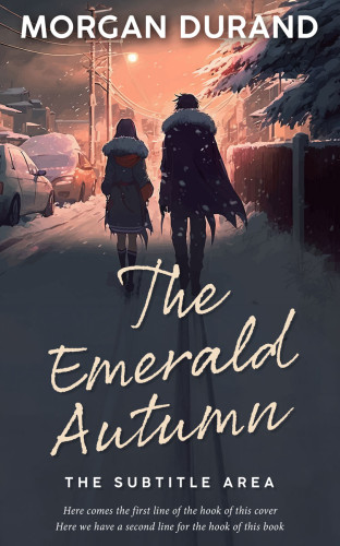 3D mockup of Tuna #32107 - Premade Romance Book Cover