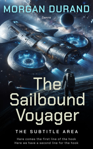 3D mockup of Mirage #32170 - Premade Science Fiction Book Cover