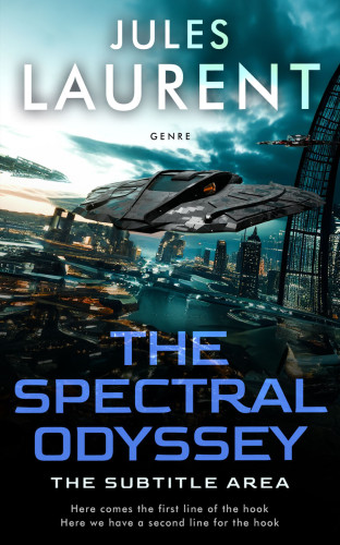 3D mockup of Nebula #32184 - Premade Science Fiction Book Cover