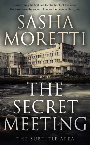 3D mockup of Heavy Metal #32215 - Premade Apocalyptica Book Cover