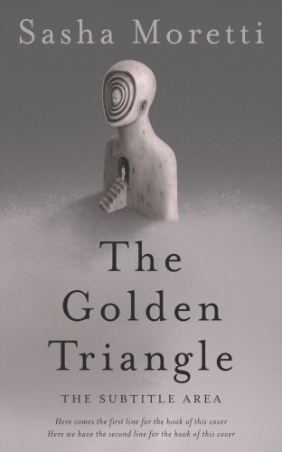 3D mockup of Gray #32242 - Premade Abstract Book Cover