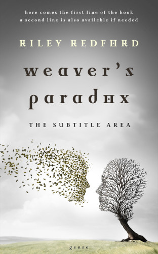 3D mockup of Quill Gray #32315 - Premade Poetry Book Cover