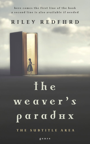 3D mockup of Fuscous Gray #32319 - Premade Poetry Book Cover