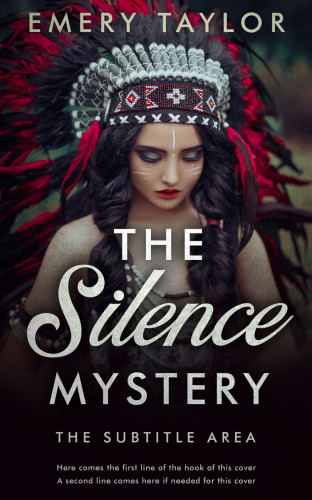 3D mockup of Thunder #32428 - Premade Western Book Cover