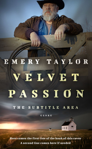 3D mockup of Tuatara #32447 - Premade Western Book Cover