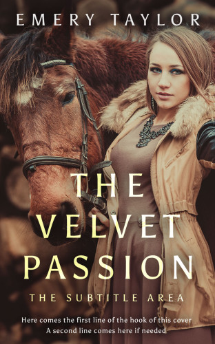 3D mockup of English Walnut #32450 - Premade Chick Lit Book Cover