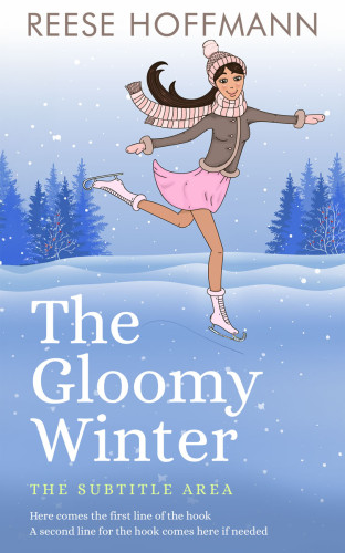 3D mockup of Polo Blue #32539 - Premade Chick Lit Book Cover