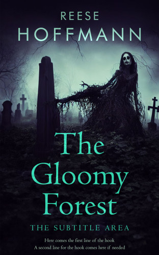 3D mockup of Gulf Stream #32555 - Premade Horror Book Cover