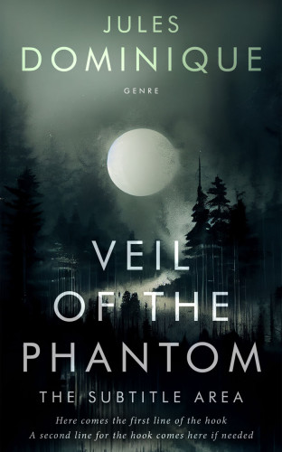 3D mockup of Bunker #32577 - Premade Horror Book Cover