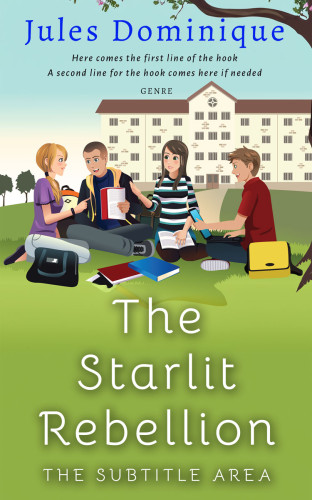 3D mockup of Chelsea Cucumber #32591 - Premade Teen & Young Adult Book Cover