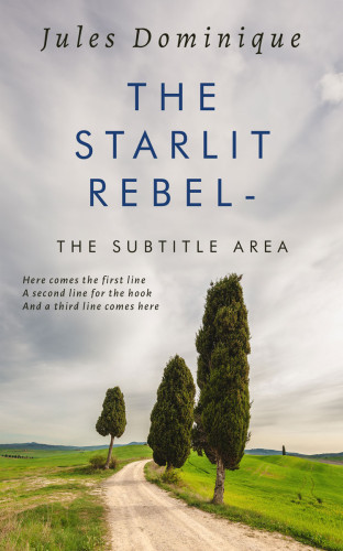 3D mockup of Cloud #32601 - Premade Travel Book Cover