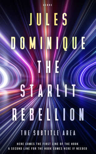 3D mockup of Revolver #32646 - Premade Science Fiction Book Cover