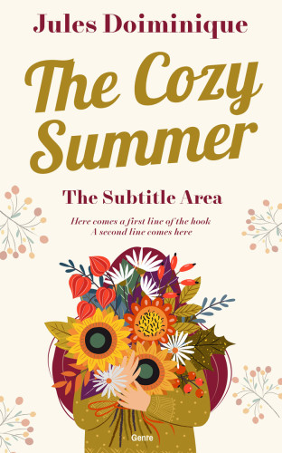 3D mockup of Rum Swizzle #32673 - Premade Literary Fiction Book Cover