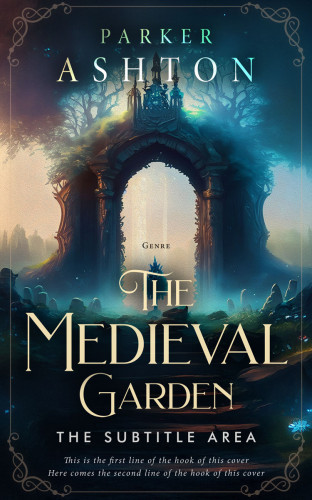 3D mockup of Coral Reef #32791 - Premade Fantasy Book Cover