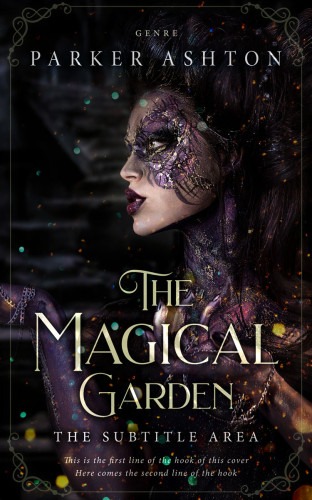 3D mockup of Cod Gray #32814 - Premade Fantasy Book Cover