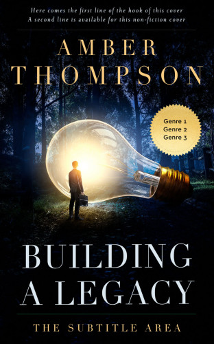 3D mockup of Akaroa #32877 - Premade Business Book Cover